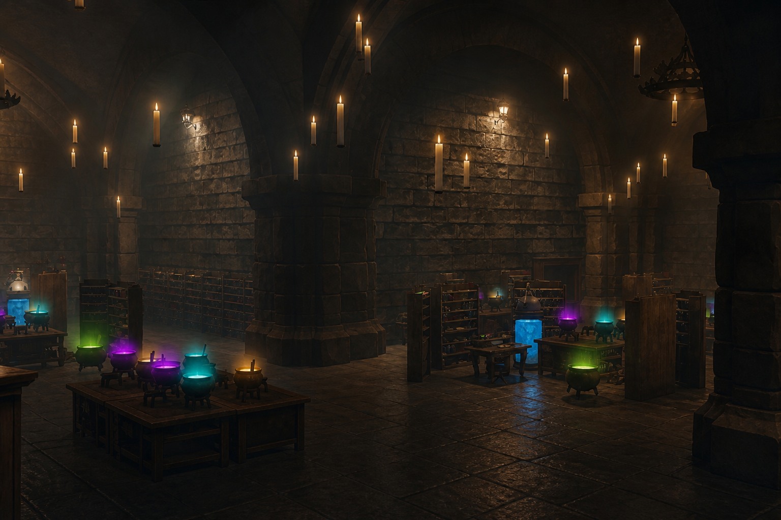 Laboratoire de potions de Mysteria